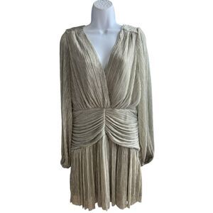 BANANA REPUBLIC Metallic Mini Dress In Size 4